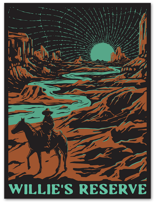 18 x 24" Horseback Poster