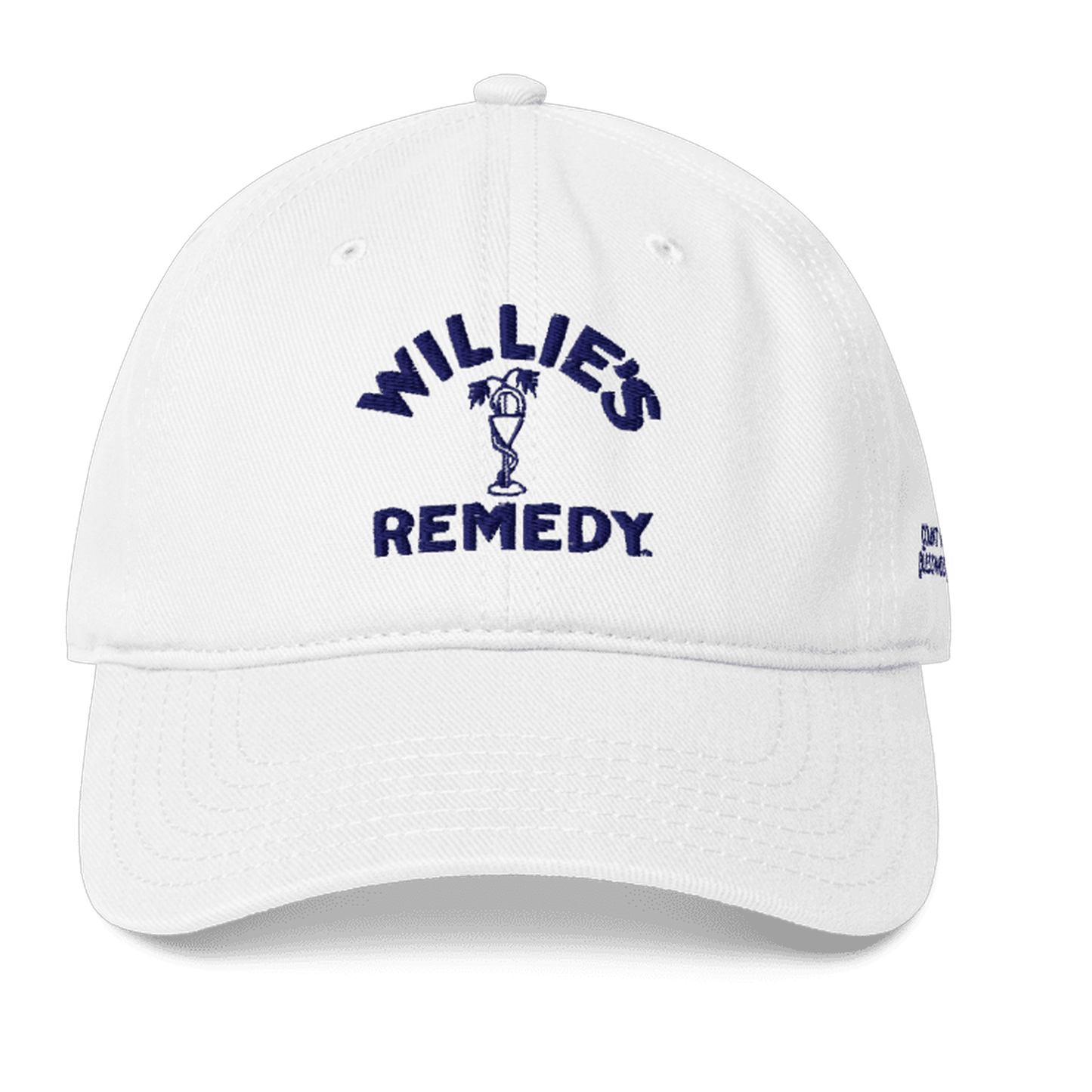 Remedy+ Logo White Dad Hat - Print on Demand Hat