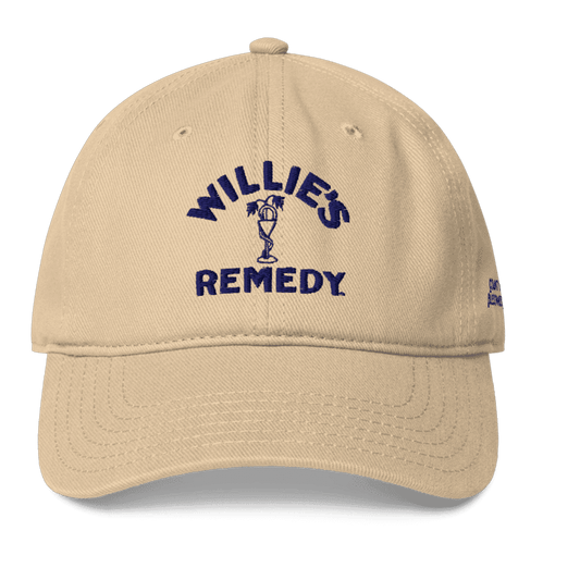 Remedy+ Logo Natural Dad Hat - Print on Demand Hat