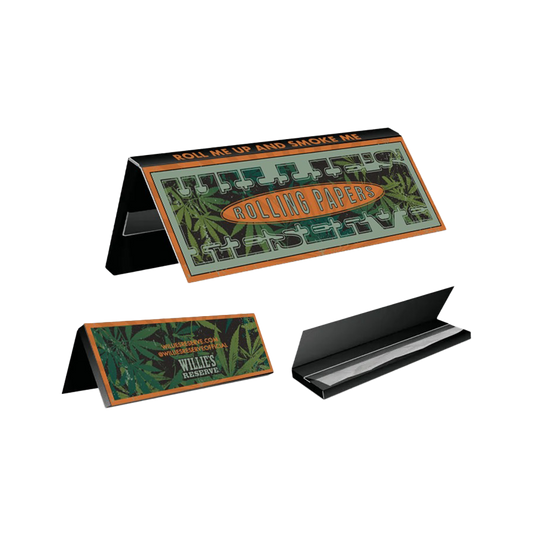 1 1/4’’ Flower Filled Willie Rolling Papers - Accessory