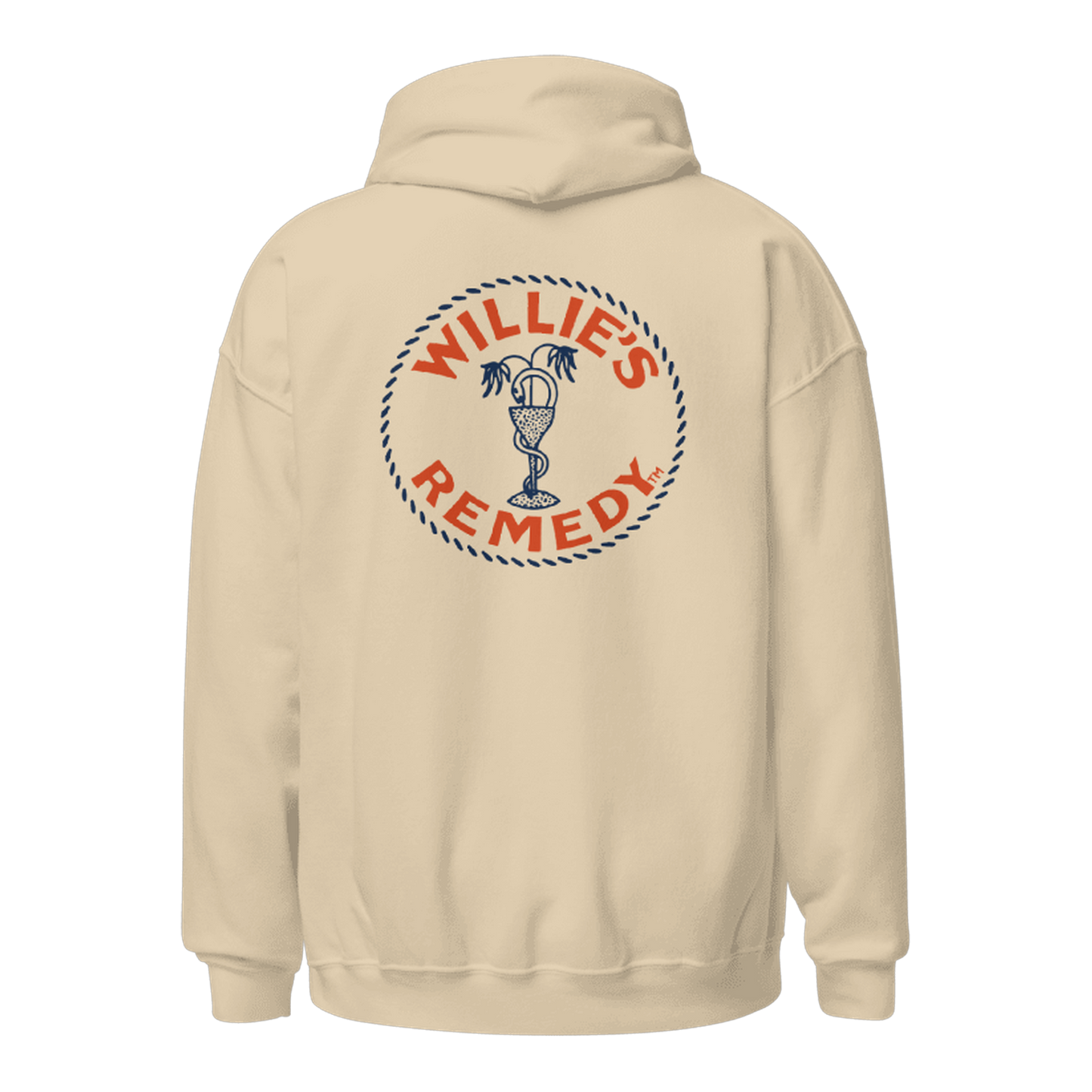 Remedy Sand Hoodie - Back