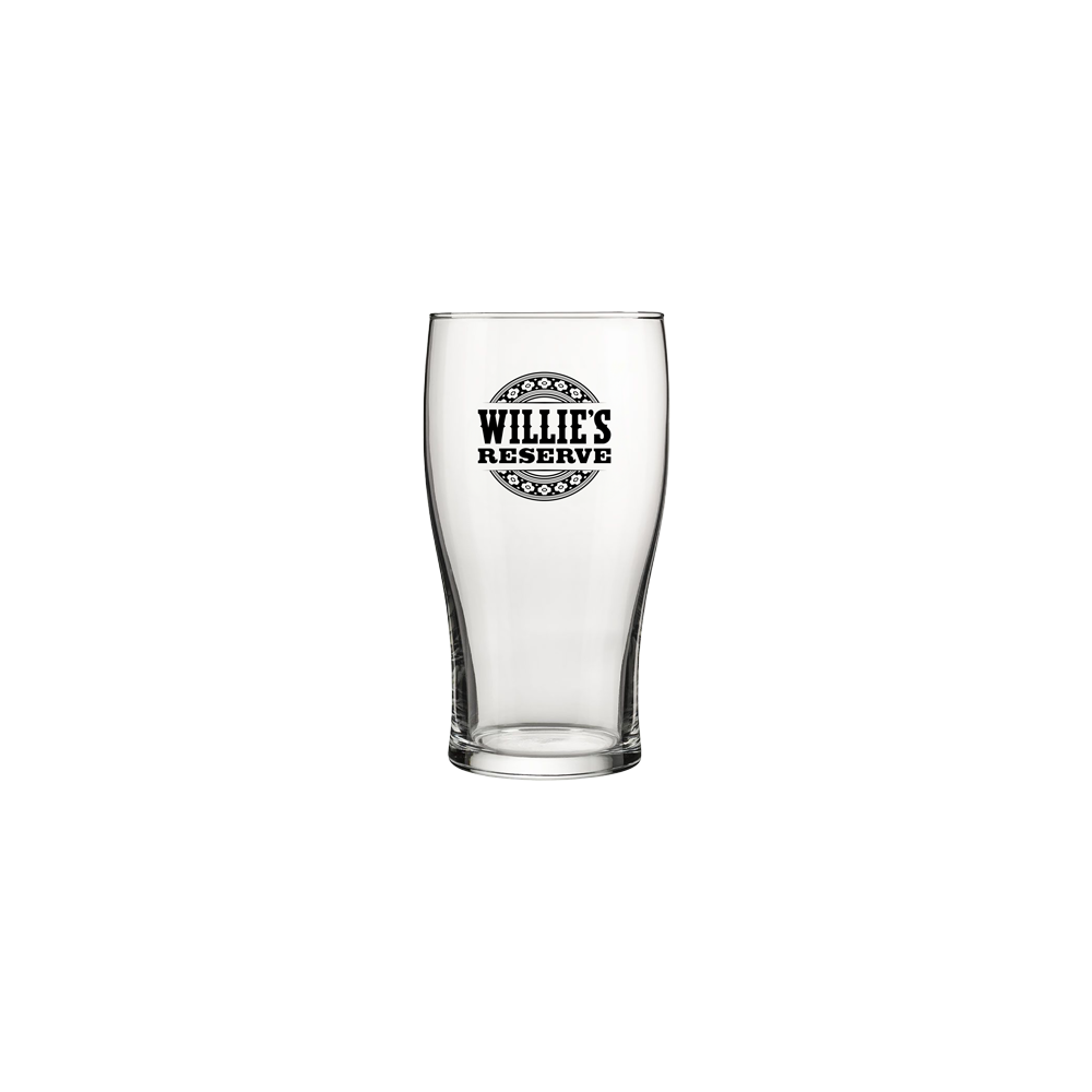 Round Logo Pub Pint Glass - Accessory